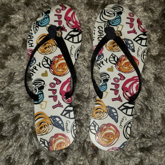 Coach poppy flip flops - Picture 3 of 3